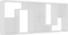 Libreria bianca 67x24x161 cm Materiale a base di legno Anteprima dell’immagine prodotto 13