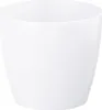 A plain white pot on a white background. Náhled obrázku produktu