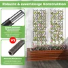 COSTWAY Set di 3 graticci 164x48 cm, supporto per Anteprima dell’immagine prodotto 6