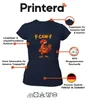 F-CAW-F Lustiger Hahn Gockel Bauernhof Spruch Vintage Retro Produktbild-Vorschau 4