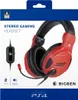 PS4 Kopfhörer mit Mikrofon - Farbe: Rot Produktbild-Vorschau 1