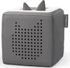 A gray Toniebox with cat-like ears on top, set against a white background. Anteprima dell’immagine prodotto