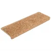 vidaXL Teppich Treppenstufen 15 Stk. 65x21x4 cm Beige - Produktbild-Vorschau 4