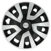 15" Zoll Radkappen Schwarz Silber Radzierblenden Radblenden Produktbild-Vorschau 1