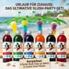 Sciroppo Slush set party 6 gusti 250 ml + 4 palme verdi 1:5 Anteprima dell’immagine prodotto 5