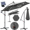 Parasol Izrielar 3 m gris avec éclairage LED, parasol de Voir les images du produit 13