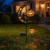 Solární zahradní světýlka na Halloween: Černá kočka a Náhled obrázku produktu 9