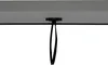 A close-up view of a black strap attached to a grey aluminum bar, likely part of a pergola or pavilion. Produktbild-Vorschau