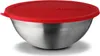 Primus CampFire Schüssel mit Deckel silber / rot Produktbild-Vorschau 1