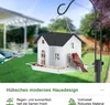 Robustes Eisen-Vogelhaus – Solar-LED + multifunktional, Produktbild-Vorschau 2