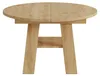 Uitschuifbare eettafel, 110–150 × 110 cm, rond, met Productafbeelding-voorbeeld 14