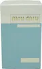 A product box for Miu Miu L'Eau Bleue Eau de Parfum. Voir les images du produit