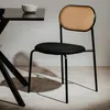 4er Set Stuhl Mozart Schwarz / Rattangeflecht Produktbild-Vorschau 10