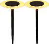 2 UFO-Solar-Erdspießleuchten – H 35 cm – warmweiße LEDs Produktbild-Vorschau 1
