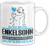 Enkelsohn Geschenk Tasse Ich Bin Enkelsohn Aber Sag Doch Produktbild-Vorschau 1