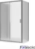 Cabina doccia 100x160 con porta frontale scorrevole e due Anteprima dell’immagine prodotto 2
