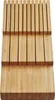 ORGA-BOX-1 Bambus Besteckeinsatz/Messereinsatz 174 x 448 mm Produktbild-Vorschau 1