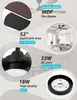 Collage of images showing a ceiling fan with lights and its features. Produktbild-Vorschau