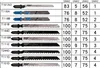 Stichsägeblatt Set 35tlg mit Aufbewahrungskoffer, Schaft Produktbild-Vorschau 2