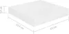 vidaXL Mensole galleggianti a parete 4 pz. MDF bianco Anteprima dell’immagine prodotto 9