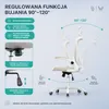 Ergonomiczny fotel biurowy z wysokim oparciem z siatki, Podgląd zdjęcia produktu 4