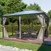 GARMIO® Pavillon 3x4m Garten Überdachung mit Polycarbonat - Produktbild-Vorschau 1
