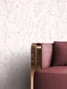 NEWROOM Tapete Creme Vliestapete Blumen - Blumentapete Produktbild-Vorschau 3