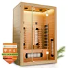 Artsauna Infrarotkabine Kiruna130 Premium - Vollspektrum- & Produktbild-Vorschau 2