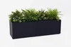 VIVANNO Blumenkasten Fiberglas FLOBO Kasten, Anthrazit matt Produktbild-Vorschau 2