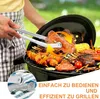2er Set Edelstahl Grillzange 38 cm – Verdickte, rostfreie & Produktbild-Vorschau 6