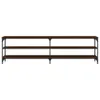 vidaXL TV-Schrank Braun Eiche 180x30x50 cm Holzwerkstoff Produktbild-Vorschau 5