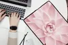 MuchoWow® Laptop Hülle 17 Zoll Laptoptasche Blume - Rosa - Produktbild-Vorschau 2