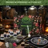 Heksenkit 122-tlg. – Wicca Starter-Set mit Kräutern & Kristallen Productafbeelding-voorbeeld