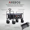 Carrello manuale AREBOS pieghevole nero | fino a 100 kg | Anteprima dell’immagine prodotto 2