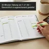 Premium Planer 2027 Buchkalender schwarz Roségold, Produktbild-Vorschau 3