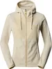 The North Face W Homesafe Full Zip Fleece Hoo White Produktbild-Vorschau 1