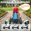 AIYAPLAY Gokart Tretauto mit Handbremse verstellbar Sitz Produktbild-Vorschau 4
