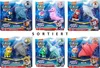 A collage of six Paw Patrol Aqua Pups toy sets, each featuring a pup and a sea creature. Produktbild-Vorschau