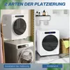 HOMCOM Mini Ablufttrockner 3 kg Wäschetrockner mit Produktbild-Vorschau 7