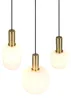 Trio - Hängelampe DIVA - Gold - 30x30x150 cm Produktbild-Vorschau 4