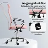 HOMCOM Kancelárska stolička – Ergonomická stolička s Náhľad obrázku produktu 6