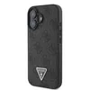 A black iPhone case with a textured pattern and a triangular Guess logo. Náhled obrázku produktu
