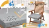sunnypillow 2er Set Stuhlkissen 45 x 45  cm wasserdicht Produktbild-Vorschau 4