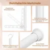 COSTWAY Teleskop-Kleiderständer Metall höhenverstellbar, Produktbild-Vorschau 8