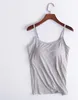 ASKSA Maillot de corps femme Soutien-gorge Chemise Basic Voir les images du produit 3