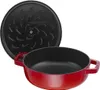 Staub Guss Bräter, rund Kirschrot 28 cm Produktbild-Vorschau 5