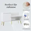 Nowoczesna, luksusowa komoda na buty w kolorze białym z Podgląd zdjęcia produktu 3