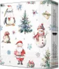 RP 20 Servietten Christmas Trio white - Santa, Schneemann Produktbild-Vorschau 2