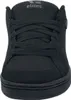 A close-up front view of a black Etnies sneaker. Produktbild-Vorschau