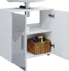 Základní skříňka pod umyvadlo Vicco Irma Bílý vysoký lesk s Náhled obrázku produktu 6